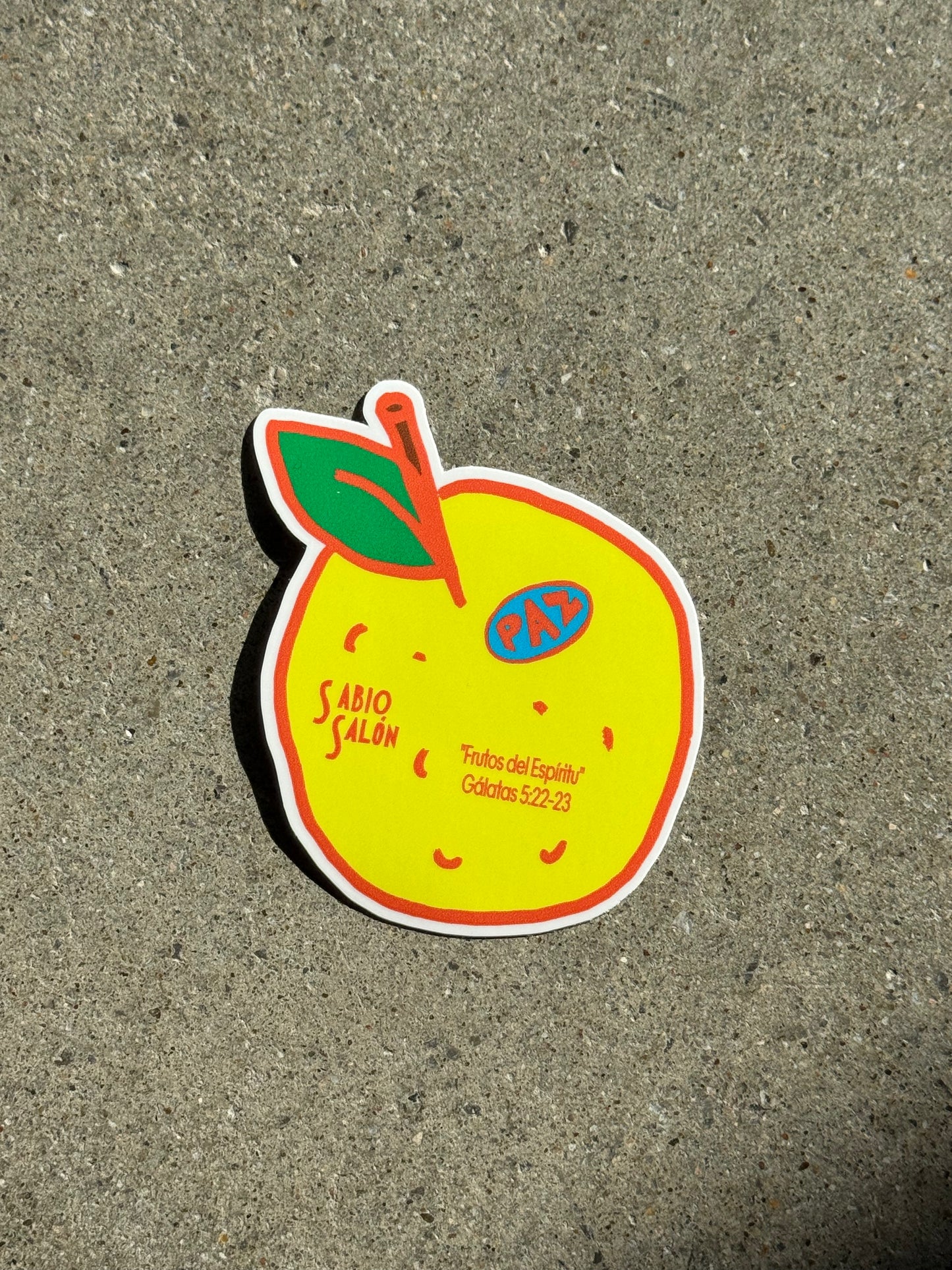 Sticker Frutos del Espíritu
