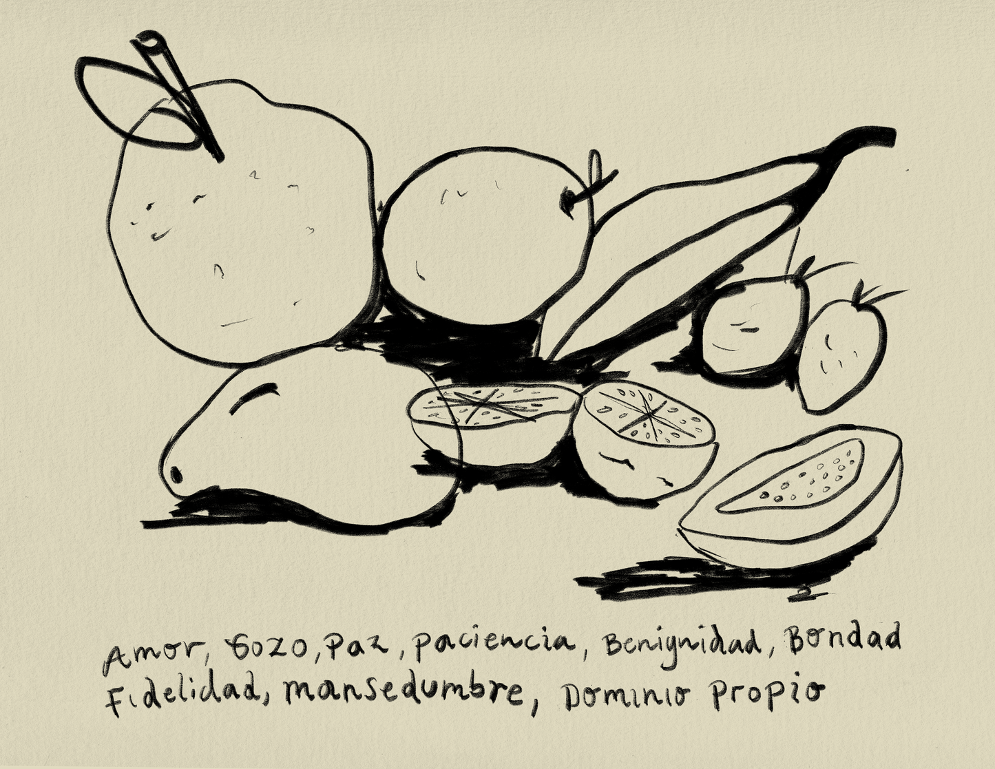 FRUTOS DEL ESPIRITU (Gálatas 5:22-23)