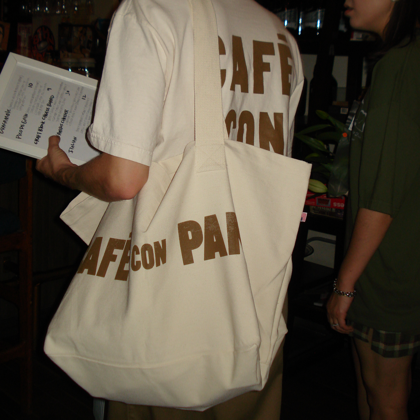 TOTE BAG CAFÉ CON PAN