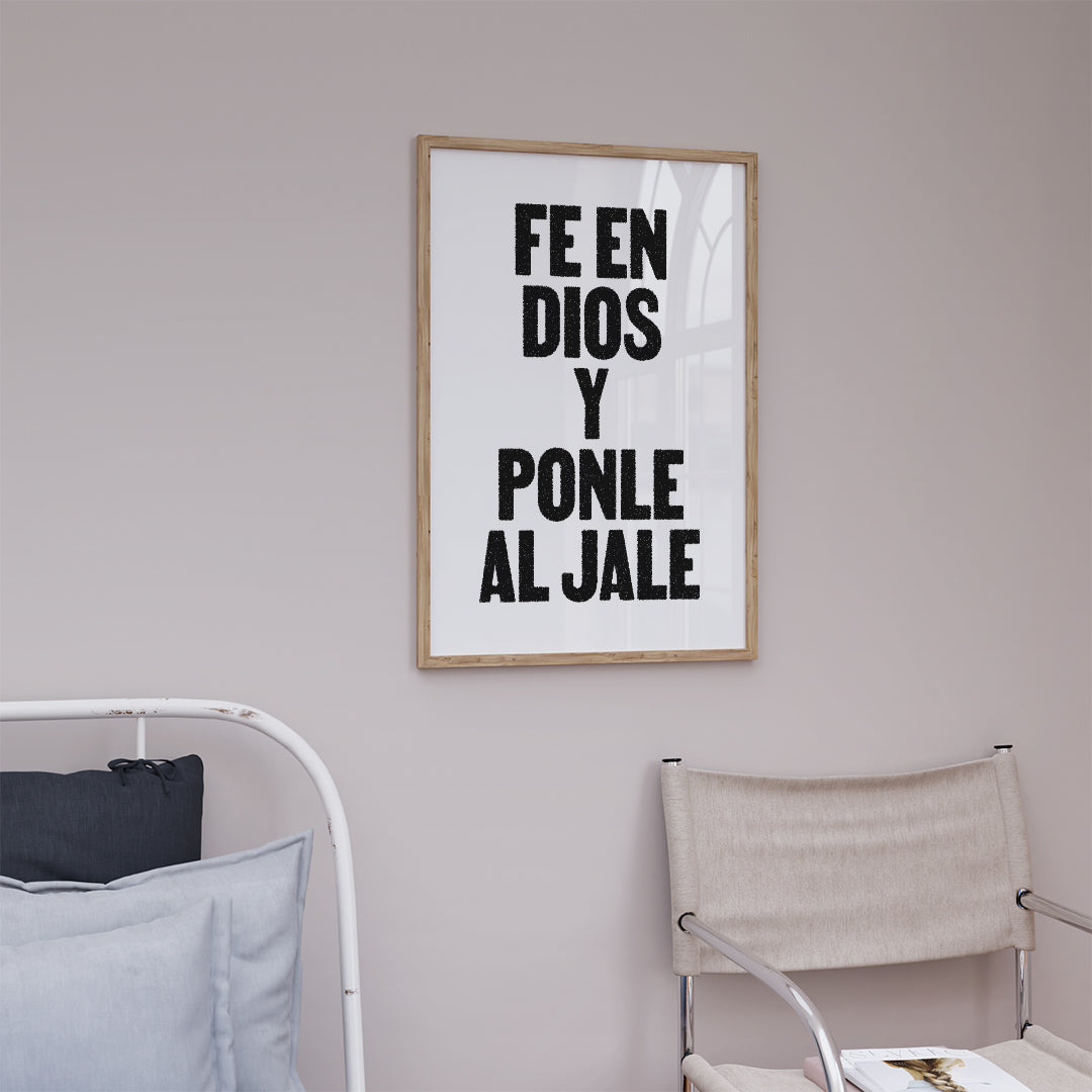 FAITH IN GOD AND PUT THE JALE