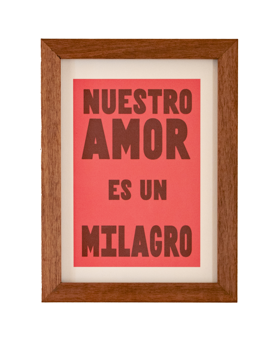 NUESTRO AMOR ES UN MILAGRO