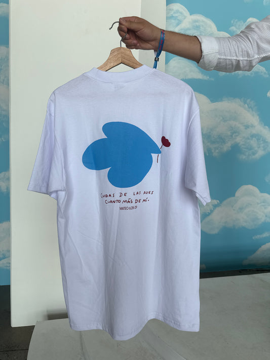 t shirt “cuidas de las aves”