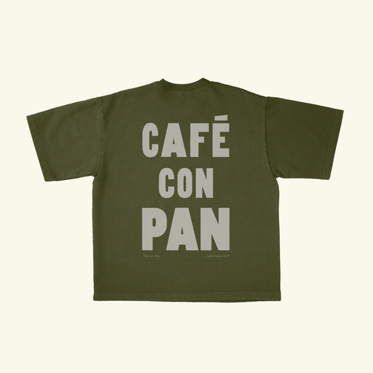T-SHIRT CAFÉ CON PAN "PRE-ORDEN"